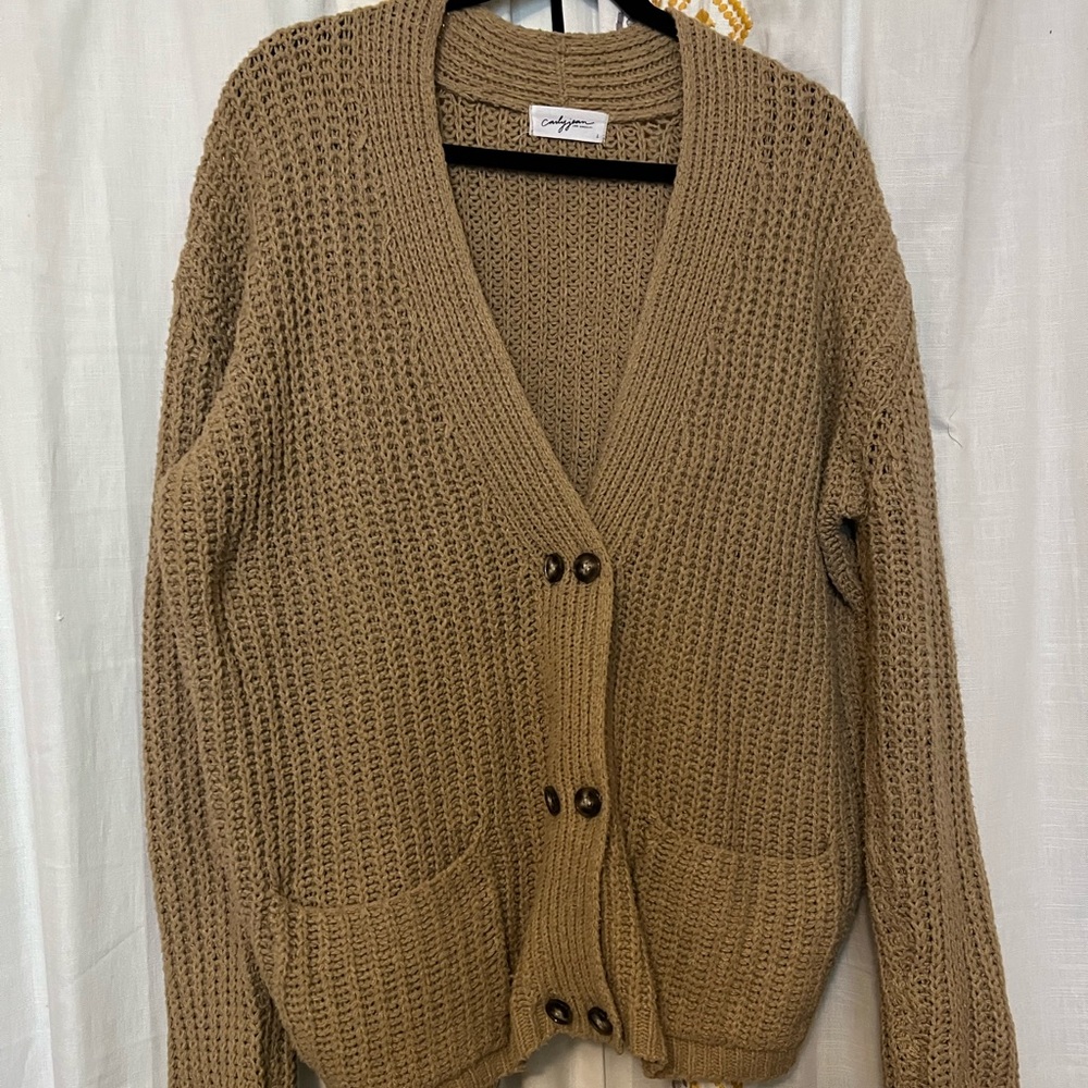 CJLA Carly Jean Los Angeles nash sweater size large